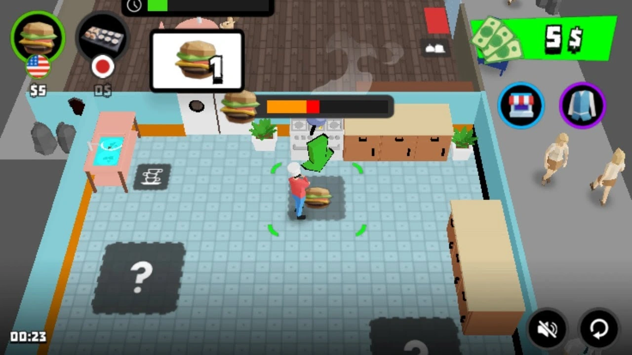Burger Bounty gameplay artwork